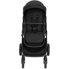 Graco Near2MeTM DLX 3in1 Kinderwagen-Set, inkl. Babywanne (0-9 kg) und Babyschale (40-75 cm), bis 22 kg, rückwärts, vorwärts, kompakt gefaltet, inkl. Adapter und Regenverdeck, schwarz,