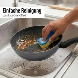 STONELINE Kochgeschirr-Set 15-tlg. 18 cm rund + 20 cm rund + 24 cm rund
