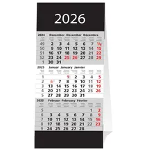 Adina Dreimonatskalender 2026 Schwarz