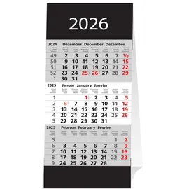 Adina Dreimonatskalender 2026 Schwarz