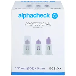 Alphacheck professional Pen-nadel Plus 30 Gx5 mm