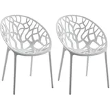 CLP Gartenstuhl Hope Sessel 59 x 59 x 80 cm grau 2 St.