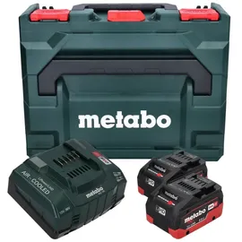 Metabo Basis Set 2x Li-Power Akkupack 18 V 8,0 Ah