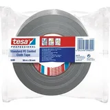 Tesa Gewebeband tesaband® Stand.4688 silber-matt L.50m B.50mm Rl.TESA