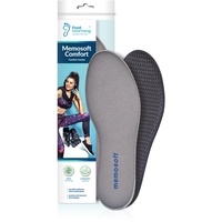 Einlegesohlen für Schuhe | hochwertige, leichte, weiche und anpassbare Einlagen aus Memory-Schaum | Foot Morning Memosoft Comfort | 46 EU