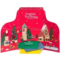 English Tea Shop Adventskalender 'Elfen-Dorf' Rot 24 einzeln verpackte