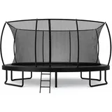 Zero Gravity Trampolin 457 x 305 cm Schwarz