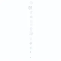 räder Dekokette 165 cm Blütenweiß