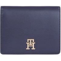 Tommy Hilfiger Damen Portemonnaie Spring Chic Bifold Wallet Klein, Blau (Space Blue), Einheitsgröße