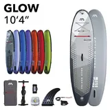 Aqua Marina SUP-Board-Set Glow  (L x B x H: 315 x 79 x 15 cm, Grau, Tragkraft: 140 kg)