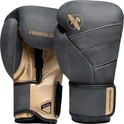 Hayabusa T3 LX Vintage Boxhandschuhe SCHWARZ|gold 12 OZ