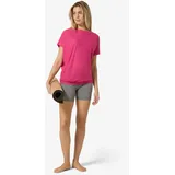 super.natural Damen Yoga Loose T-Shirt (Größe M, pink)