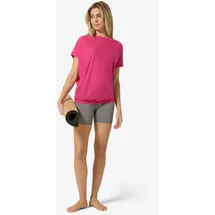super.natural Damen Yoga Loose T-Shirt (Größe M, pink)