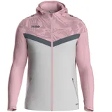 Trainingsjacke mit Kapuze 851 soft grey/dusky pink/anthra light M