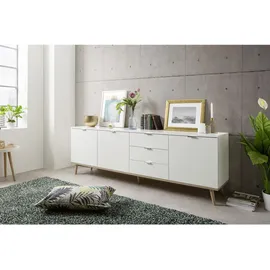 Finori Sideboard 200 x 68 x 40 cm weiß