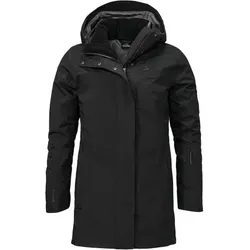 SCHÖFFEL Damen Doppeljacke 3in1 Parka Barth L, black, 44