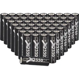 XCell Mignon Akku AA 2550 mAh 50 St.