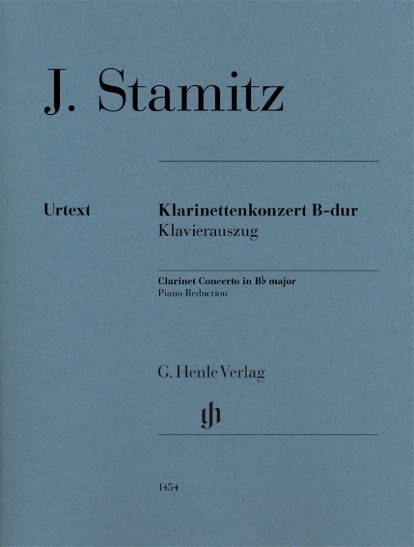 G. Henle Urtext-Ausgabe / Johann Stamitz - Klarinettenkonzert B-Dur - Johann Stamitz  Kartoniert (TB)