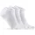 Craft Core Dry Shaftless Socken 3 Paar Weiß 43-45