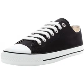 Ethletic Trainer White Cap Lo Cut Damen Schwarz/Weiß 40