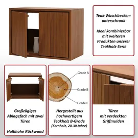 MCW Waschbeckenunterschrank, M91 (50 x 70 x 40 cm, Badezimmer, Badezimmerschränke, Waschbeckenunterschränke