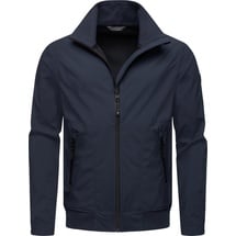 Ragwear Outdoorjacke Collwie wasserdichte Herren Übergangsjacke mit hohem Kragen blau L (52)