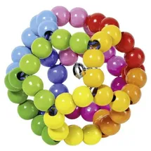 GoKi Heimess 735670 Greifling Elastik Regenbogenball
