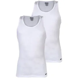 Diesel Herren Unterhemden, 2er Pack - WALTY-D-BOX, Tanktop, ärmellos, Baumwolle Weiß L