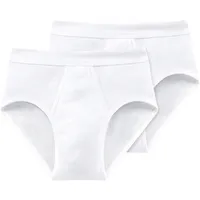 SCHIESSER Slips weiß M 2er Pack