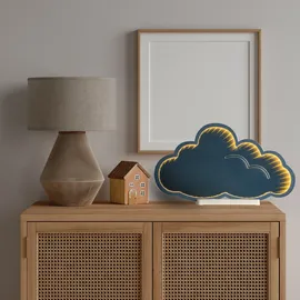 OTTO home LED Dekolicht "Evvina - Wolke", warmweiß, H: 25cm, 1 Stk., Leuchten, Infinity Effekt, Deko für Innen, beidseitig beleuchtet, Nachtlicht