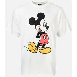 MICKEY MOUSE Pyjama Set Kurz - weiß/grau - XXL