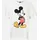 MICKEY MOUSE Pyjama Set Kurz - weiß/grau - XXL