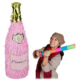 Relaxdays Sektflasche,