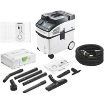 Festool CLEANTEC CT 25 E Absaugmobil 1200 W 25 l ( 577498 ) + rs-st d 27/36-Plus Reinigungsset ( 577257 ) + selfclean Filtersack ( 577484 )