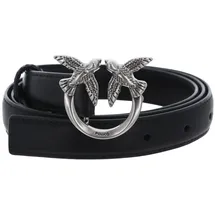 PINKO Damengürtel Leder schwarz 90