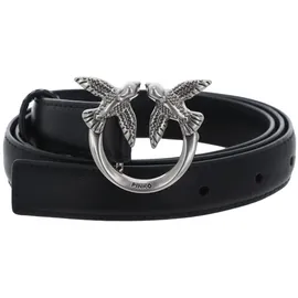 PINKO Damengürtel Leder schwarz 90