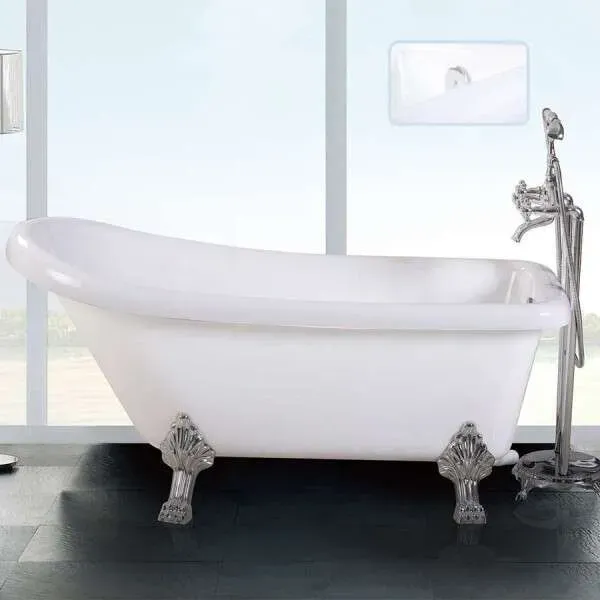 DM-San Duschmeister Freistehende Badewanne Sano 47 170 x.. - Badewanne