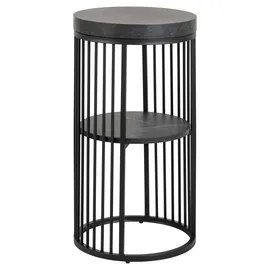 Actona Nachtschrank Strington 35 x 35 x 65 cm Schwarz