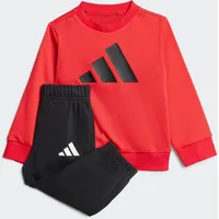 Adidas Essentials Baby-Jogginganzug JC9647 - pure ruby/black 80
