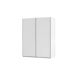 meinSchrank Schwebetürenschrank Regina 181 x 223 x 68 cm Weiß
