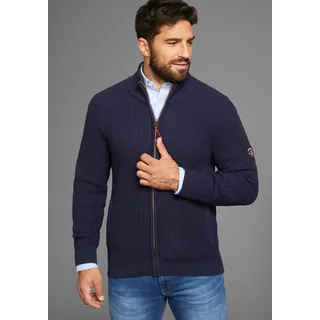 delmao Strickjacke in dunkelblau - Gr.: XL