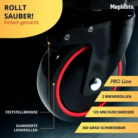 Mephisto Werkzeugwagen Stahl schwarz 12 Schubladen bestückt