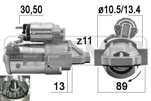 MESSMER Starter 221024 für Ford FRUEHAUF