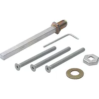 HOPPE - zt- Befestigungsset,VK 8x150mm,M6, ts 67-72,Fe
