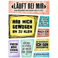 Trendaffe Kühlschrankmagnete 8er Set - Verschiedene Sprüche über Mich