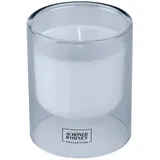 Schöner Wohnen Duftkerze L Cotton im Glas Blau Ø 9 cm x 11 cm