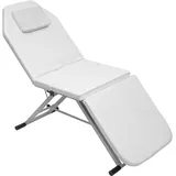 UESUENYENS Mobile Massageliege 3 Zonen Massagebett Klappbar Massagetisch Kosmetikliege SPA Salon Bett Beauty Salon Bett für Massage (Weiß)