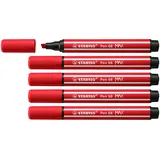 Stabilo Pen 68 MAX Filzstift rot, 1 St.