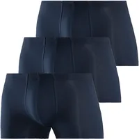 SCHIESSER Retroshorts 3er-Pack 95/5 in Dunkelblau | Gr.: 7