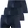 SCHIESSER Retroshorts 3er-Pack 95/5 in Dunkelblau | Gr.: 7